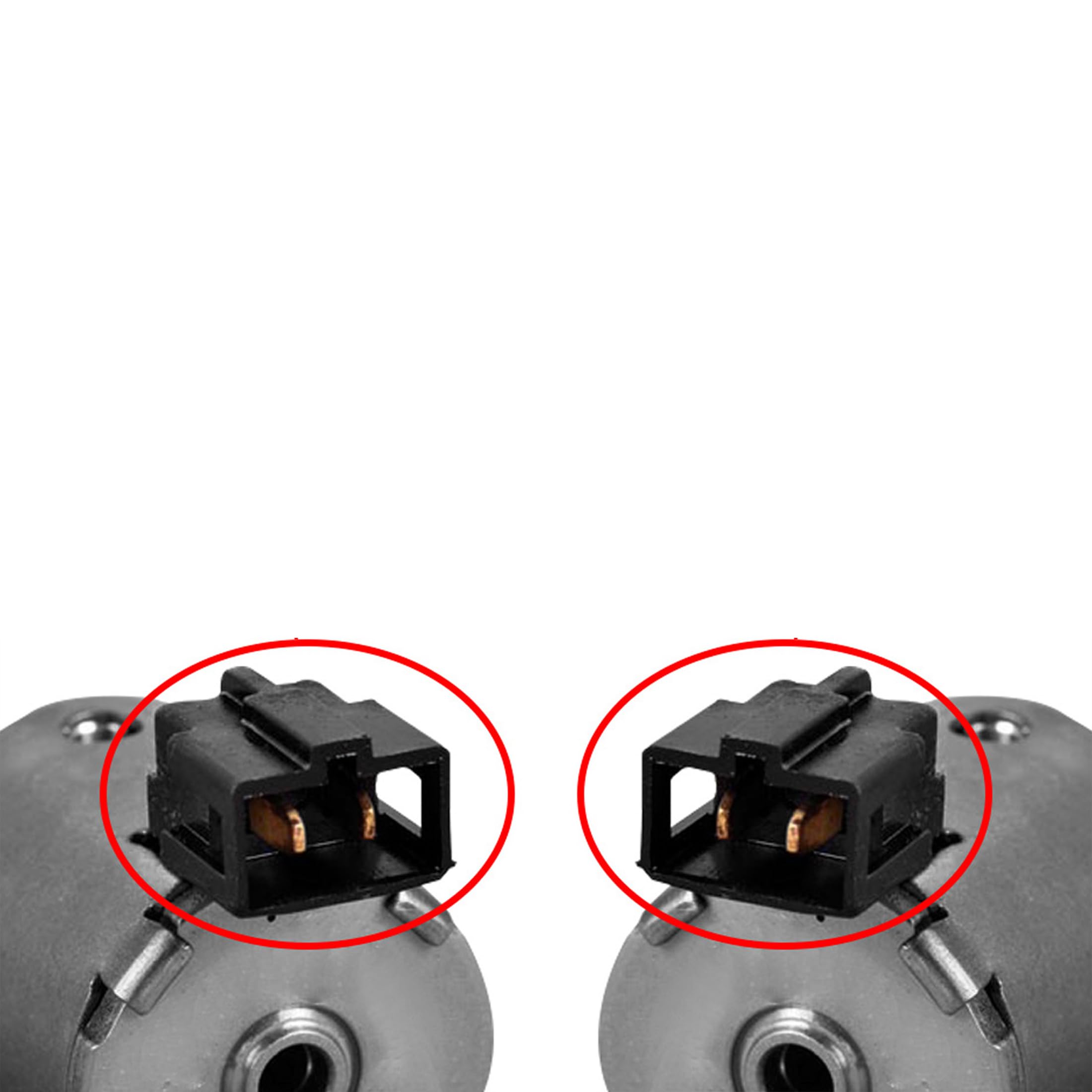 Partsline 2 Électrovannes de Boite de Vitesse Automatique (AL4, AT8) avec 2 Joints compatible avec C3, C4, C5, Xsara, 206, 207, 208, 306, 307, 308, 406, 407, 807, Clio, Kangoo, Mégane - 1607991280