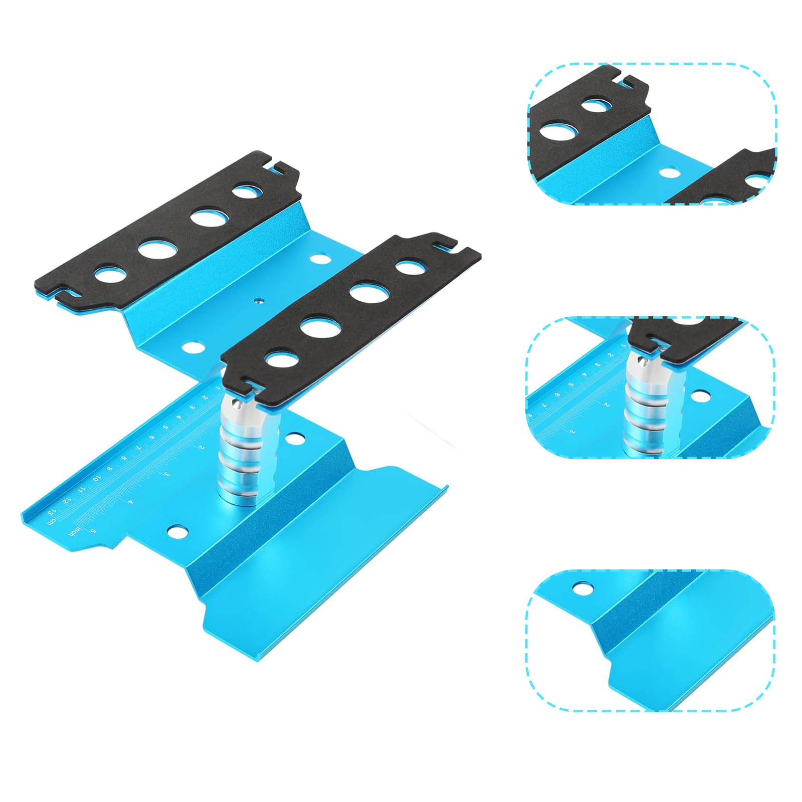 Rc Car Work Stand Repair Workstation Tools Aluminio Rot... | Cuotas sin interés