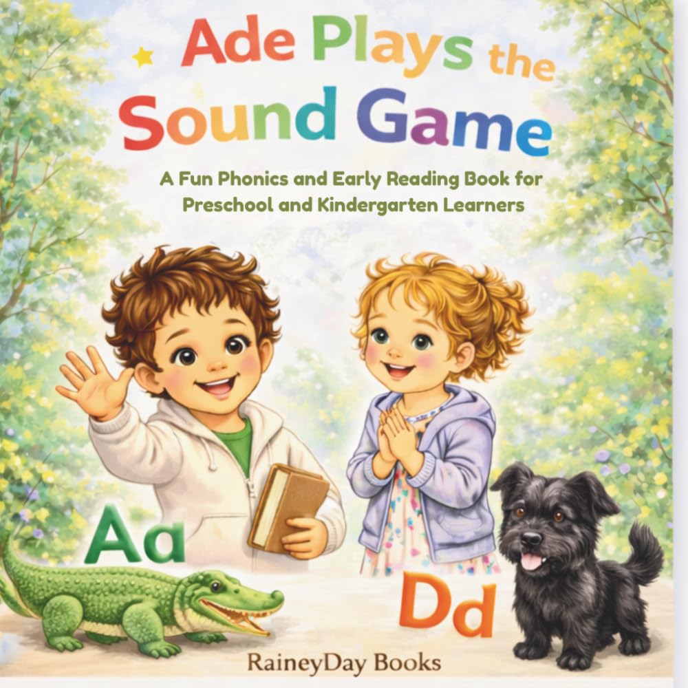 Ade Plays The Sound Game: A Fun Phonics and Early Reading Book for Preschool and Kindergarten Learners (Ade Reading Adventures)