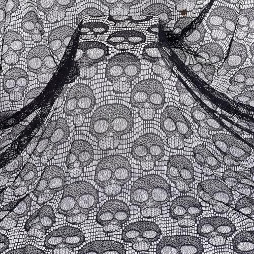 Tissu en dentelle de 0,9 m de large pour accessoires de vêtements d'Halloween