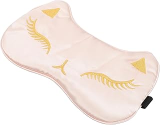 1Pc Óculos De Seda Máscara De Olho Máscara De Dormir Máscara De Olho Noite Capas Para Dormir Venda De Seda Desenhos Animados Gato Sombra De Olho Máscara De Sombreamento De Amosfun
