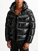 Winter Jacket Men's Softshell Jacket Hooded Quilted Jacket with Hood Transition Jacket Warm Puffer Jacket Down Jacket Lightweight Outdoor