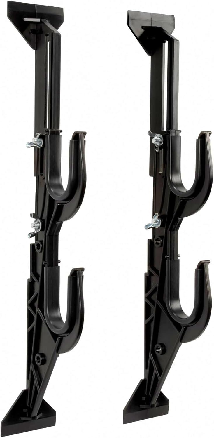 Allen Company Molded Truck Gun Rack for Rear Window - Gun Holder & Rifle Shell/Cartridge Buttstock Holder - Ammo Storage - Shooting Accessories - Black 6 x 3.5 inch