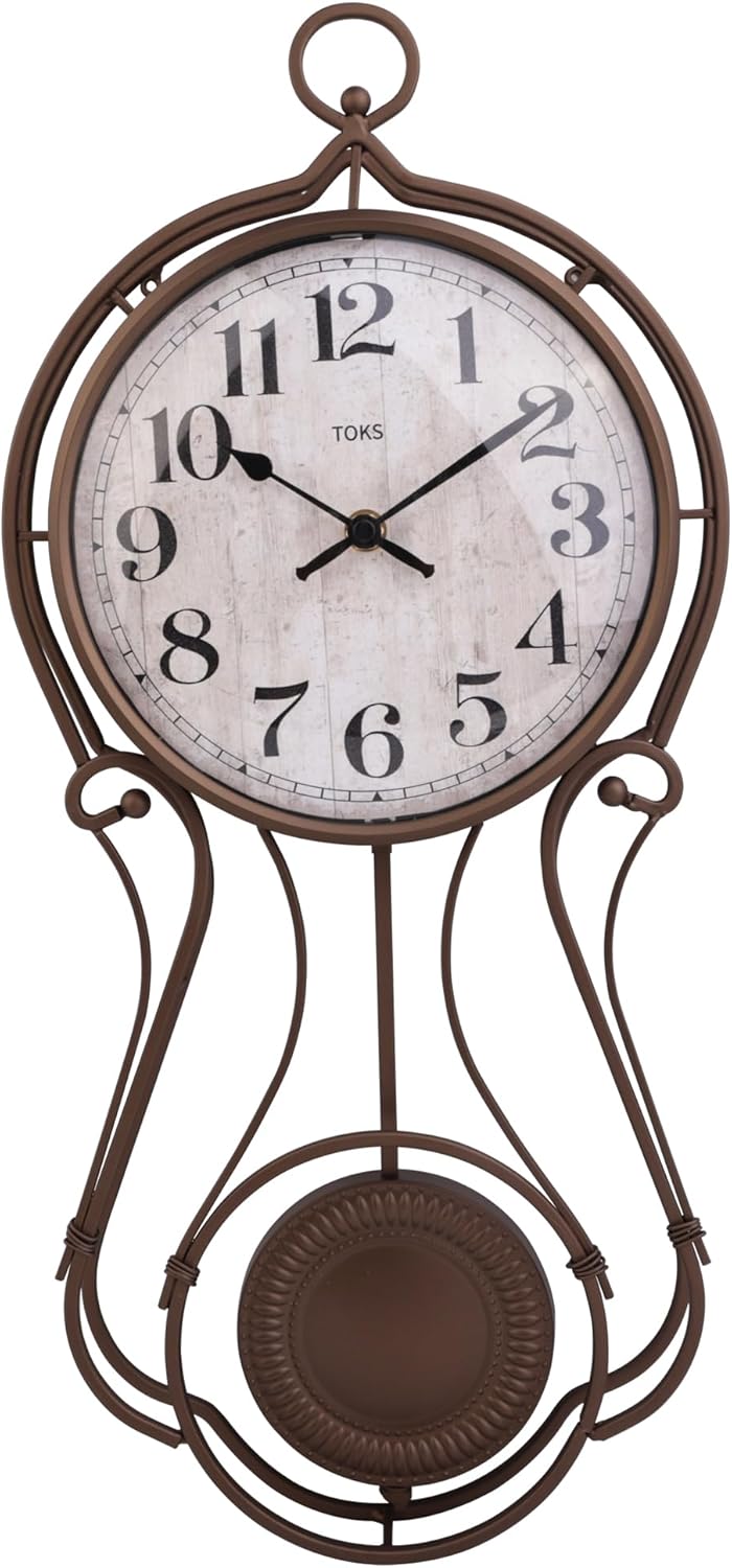 Reloj de Pared Vintage con Péndulo Elegant Lily's Home miniatura 7