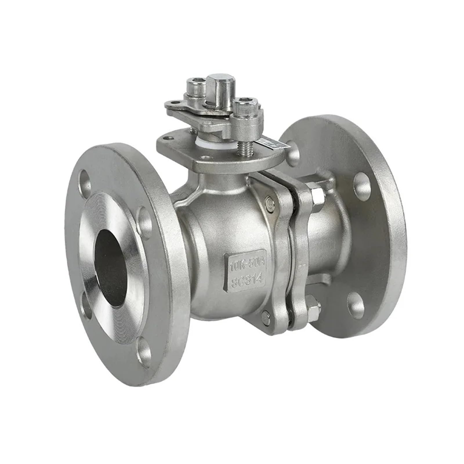 Flange ball valve 10K manual flange ball valve with handle SS304/316(DN50,SS316)