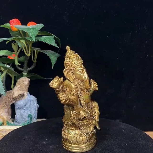 Amazon.co.jp: インドの神様 ガネーシャの置物 ガネーシャ 置物