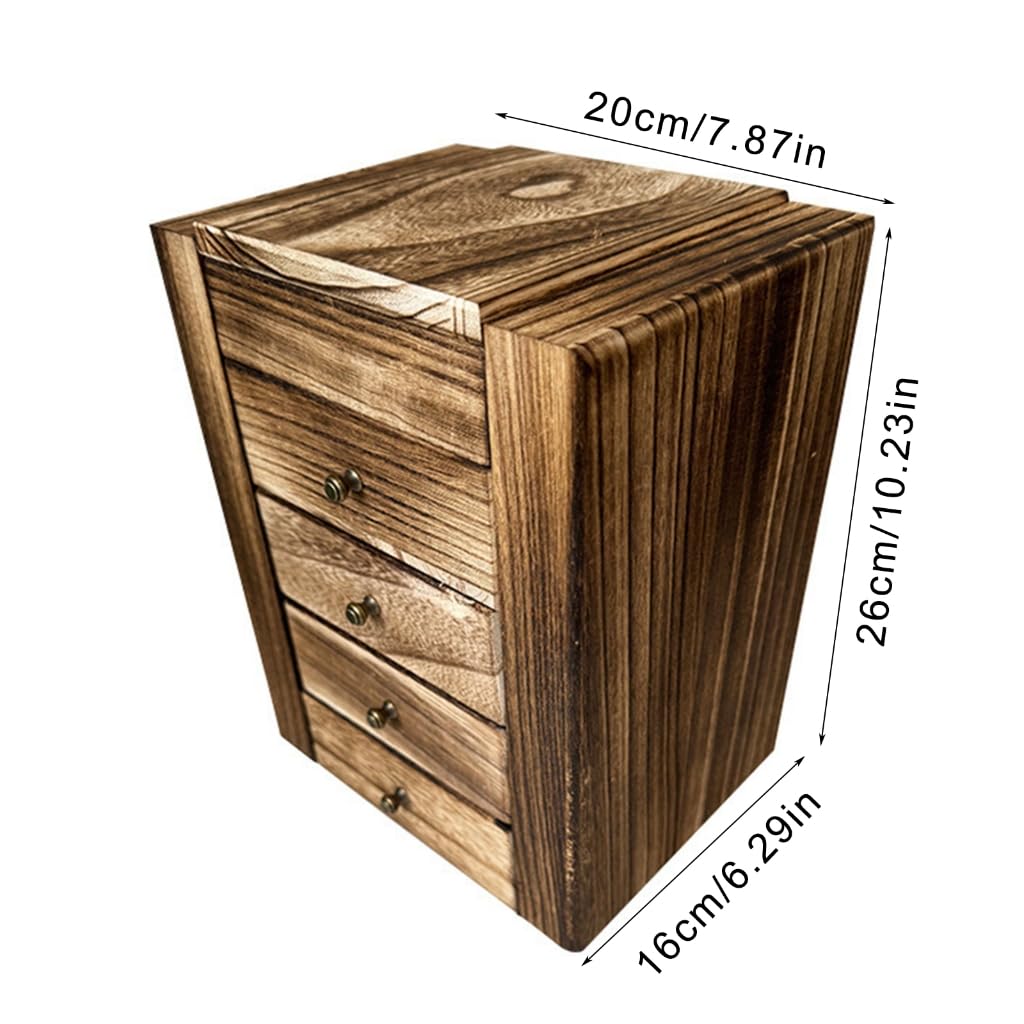 Mehrschichtige Schmuckschatulle mit Fächern, Schmuckhalter für Damen und Mädchen