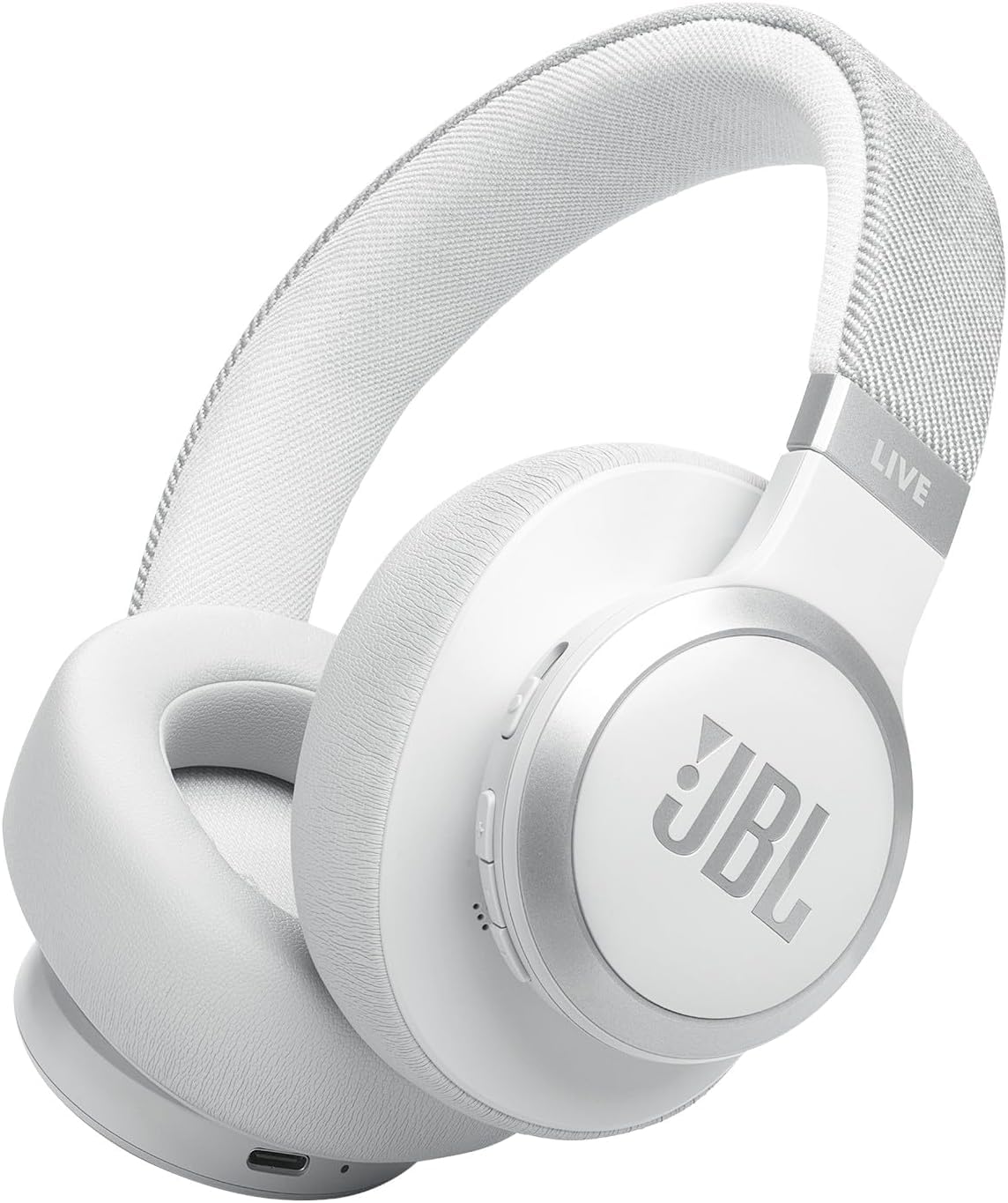 【ほぼ新品】JBL live 770NC　ワイヤレスヘッドホン　白 Amazon.co.jp: JBL LIVE 770 NC スタイル/デザイン/ハイブリッドノイズ