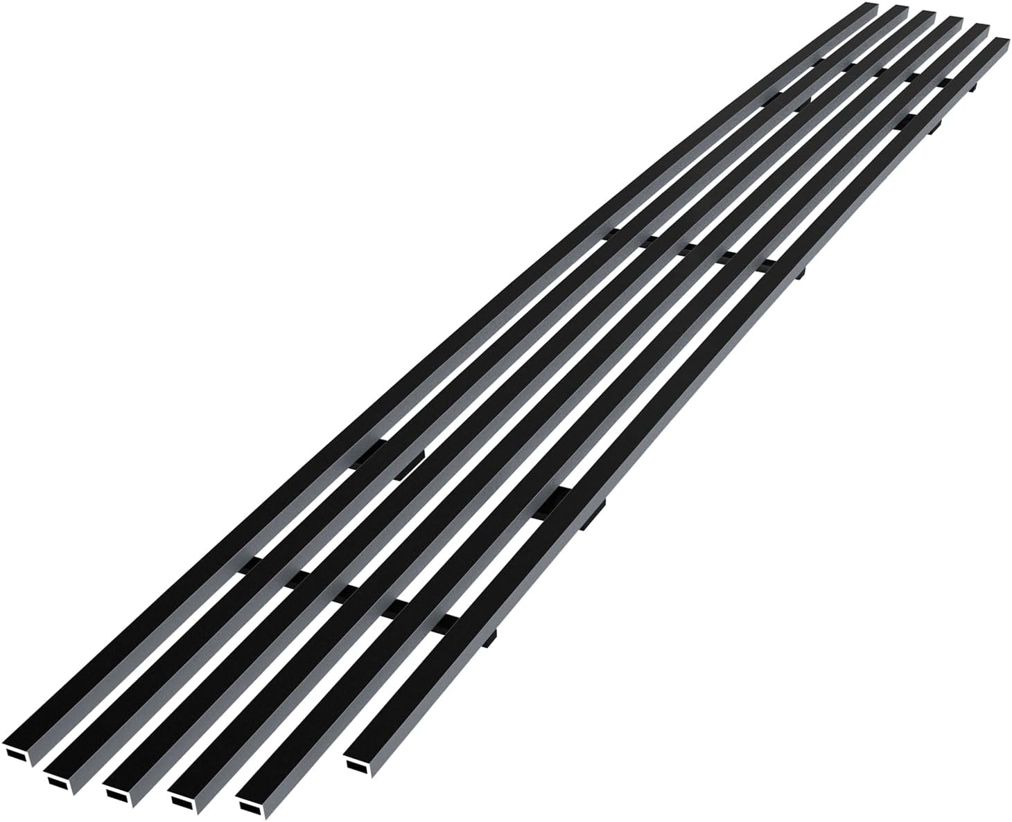 APS Compatible with 2004-2005 Ford F-150 Lower Bumper Billet Grille Insert F85351A