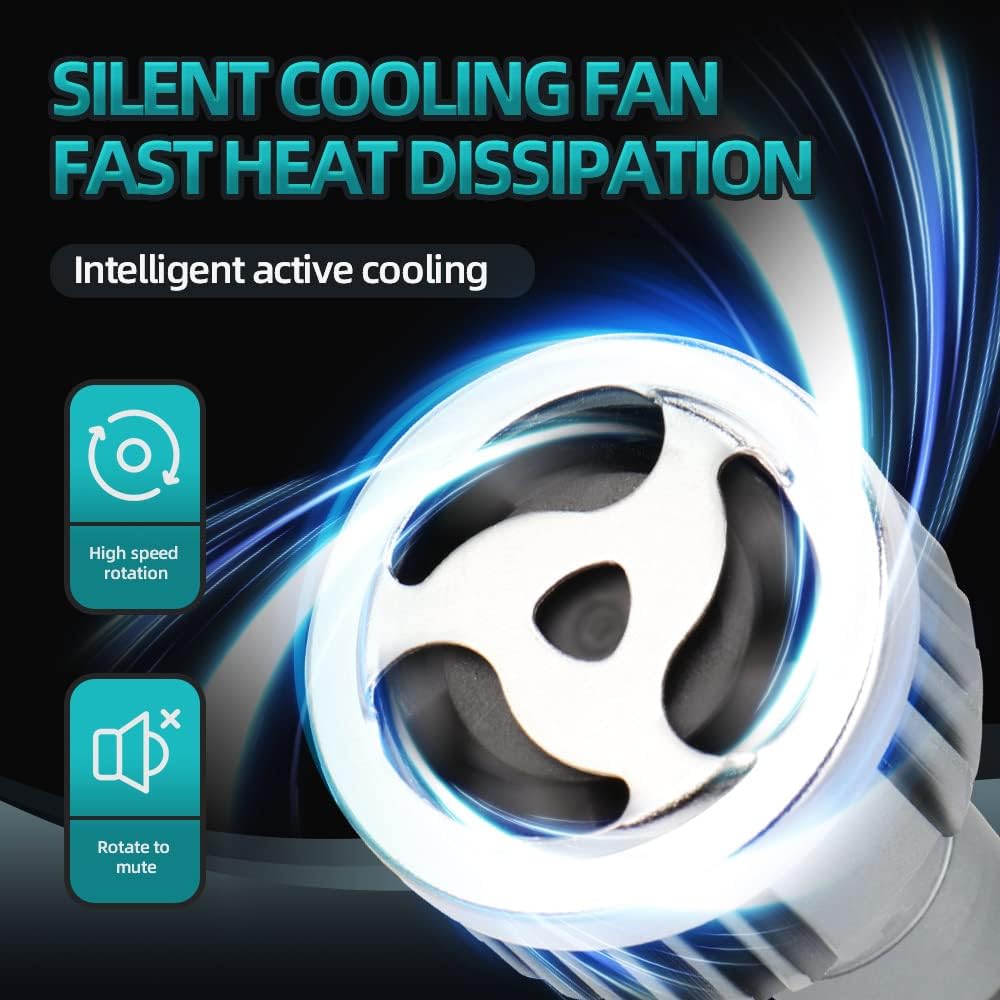 Fit For Jeep Renegade 2015 2016 2017 2018 2019 2020 2021 2022 2023 Lights Bulbs, High Low Beam Car Lights, 20000LM 800% Bright 6000K White, Plug and Play, Pack of 2