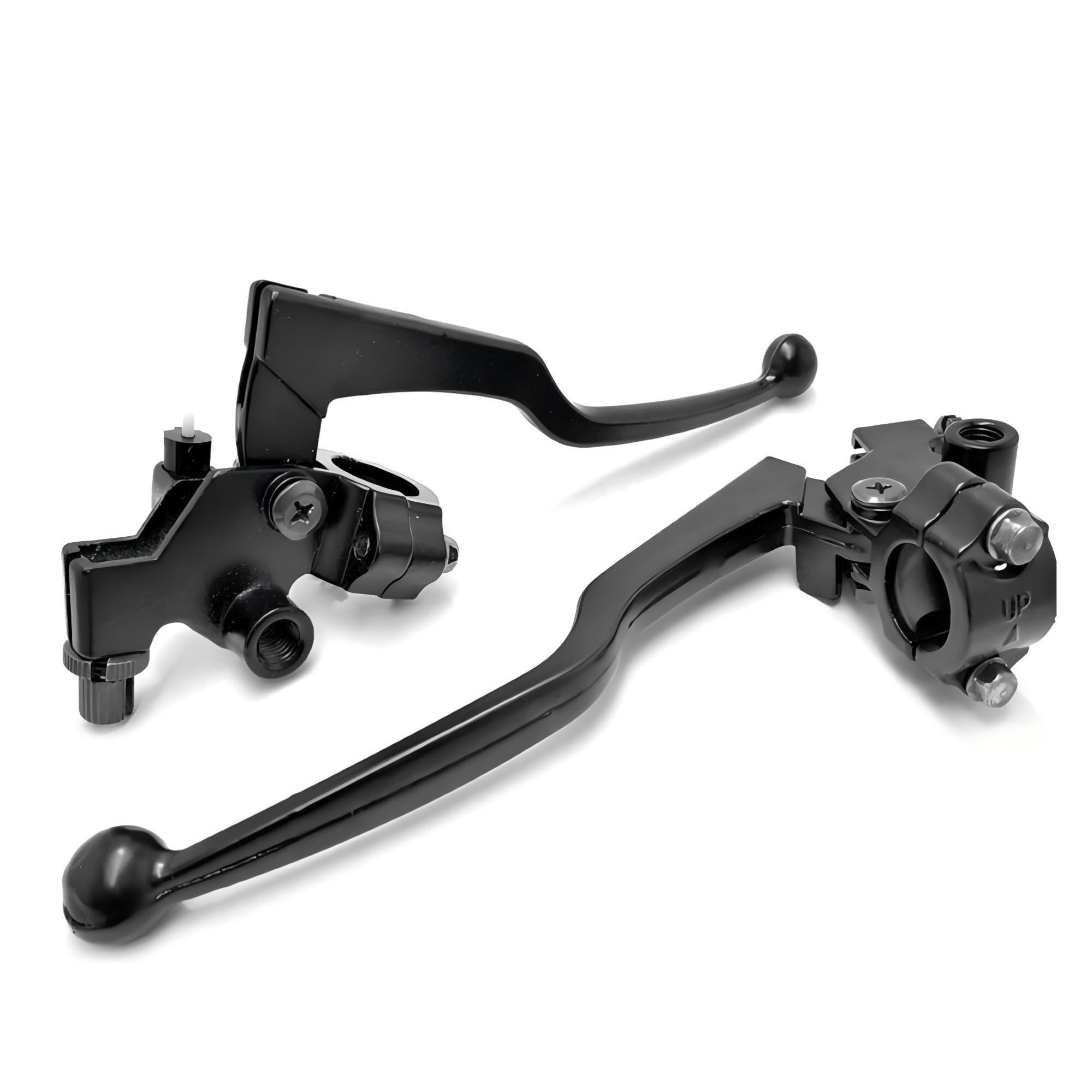 Manubrio per leva freno e frizione per moto in lega di alluminio da 2 x 22 mm 7/8 pollici per ATV