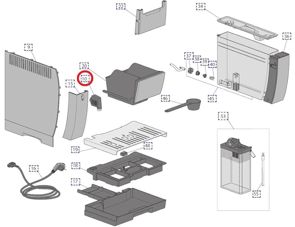 Bec D'eau chaude Hot Water Spout Grip Compatible with
