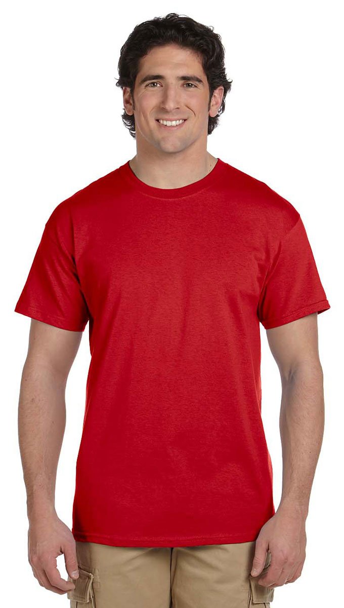 Gildan Men's Basic T-Shirt - Red - 2XL