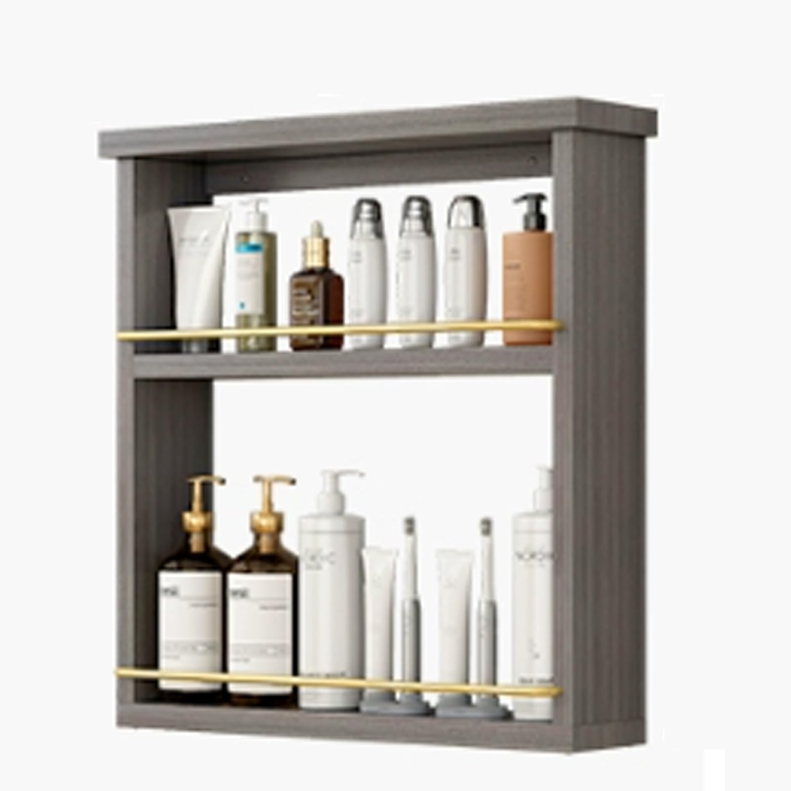 Solution de rangement pour cosmétiques sans percer vos murs de douche et toilettes