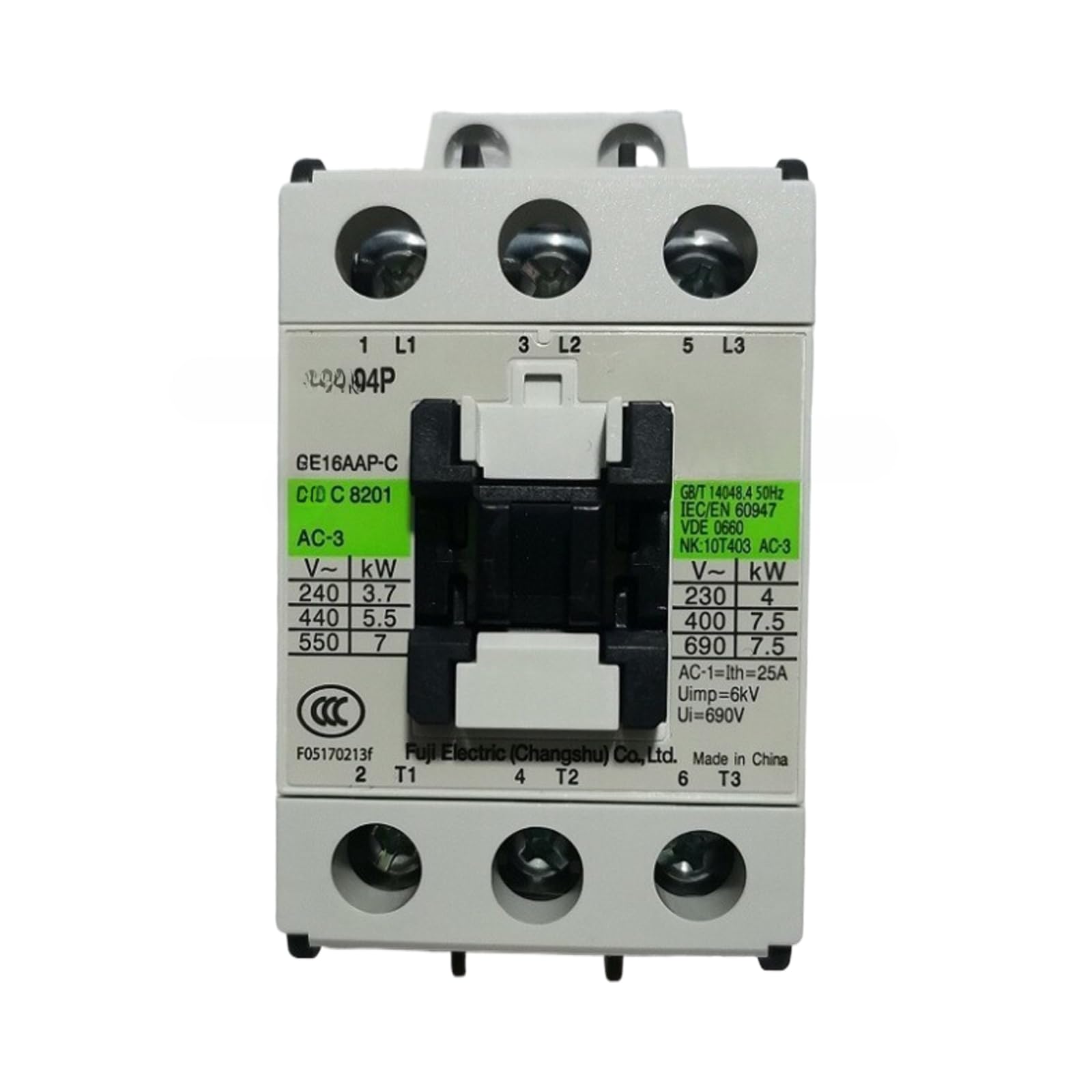 Contacteur CA E1P compact haute durabilité pour environnements difficiles - 2