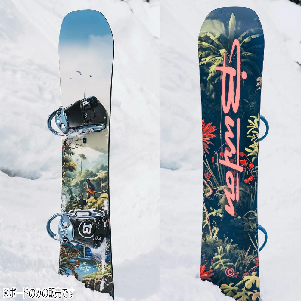 Burton - Tavola da snowboard personalizzata Camber Jungle Uomo - Uomo - Dimensione 154 - Verde