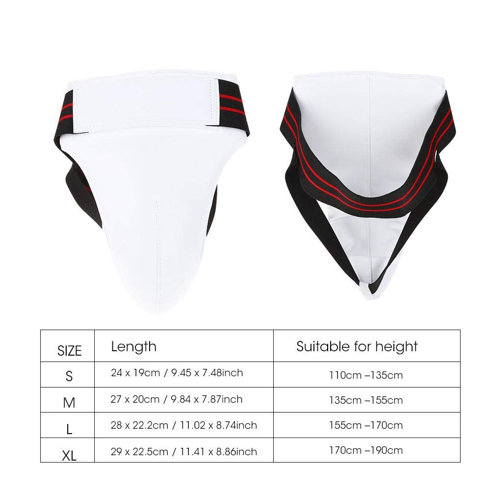 Deep Shooter para Hombres, Docta Jockstrap Protección genital, Boxer Masculino, Artes Marciales Mixtas (MMA), Muay Thai, Kickboxing, Artes Marciales, Taekwondo, Kung-Fu(XL)