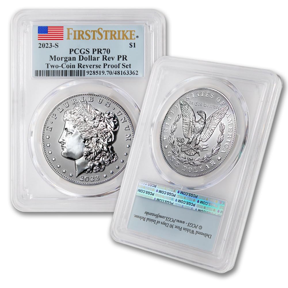 2023 S American Silver Morgan Dollar Coin Reverse Proof PR-70