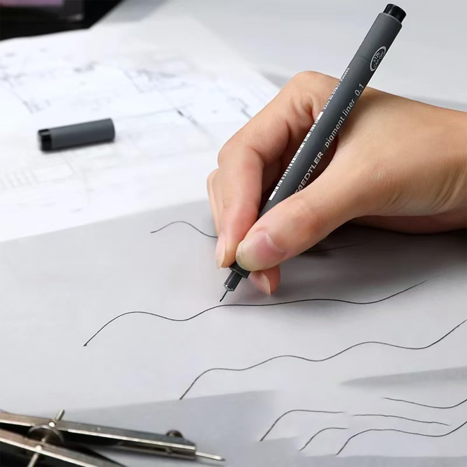 50Pcs Tracing Paper A4 Translucent Vellum Paper for Printing Tracing Graphic Design - Image 3