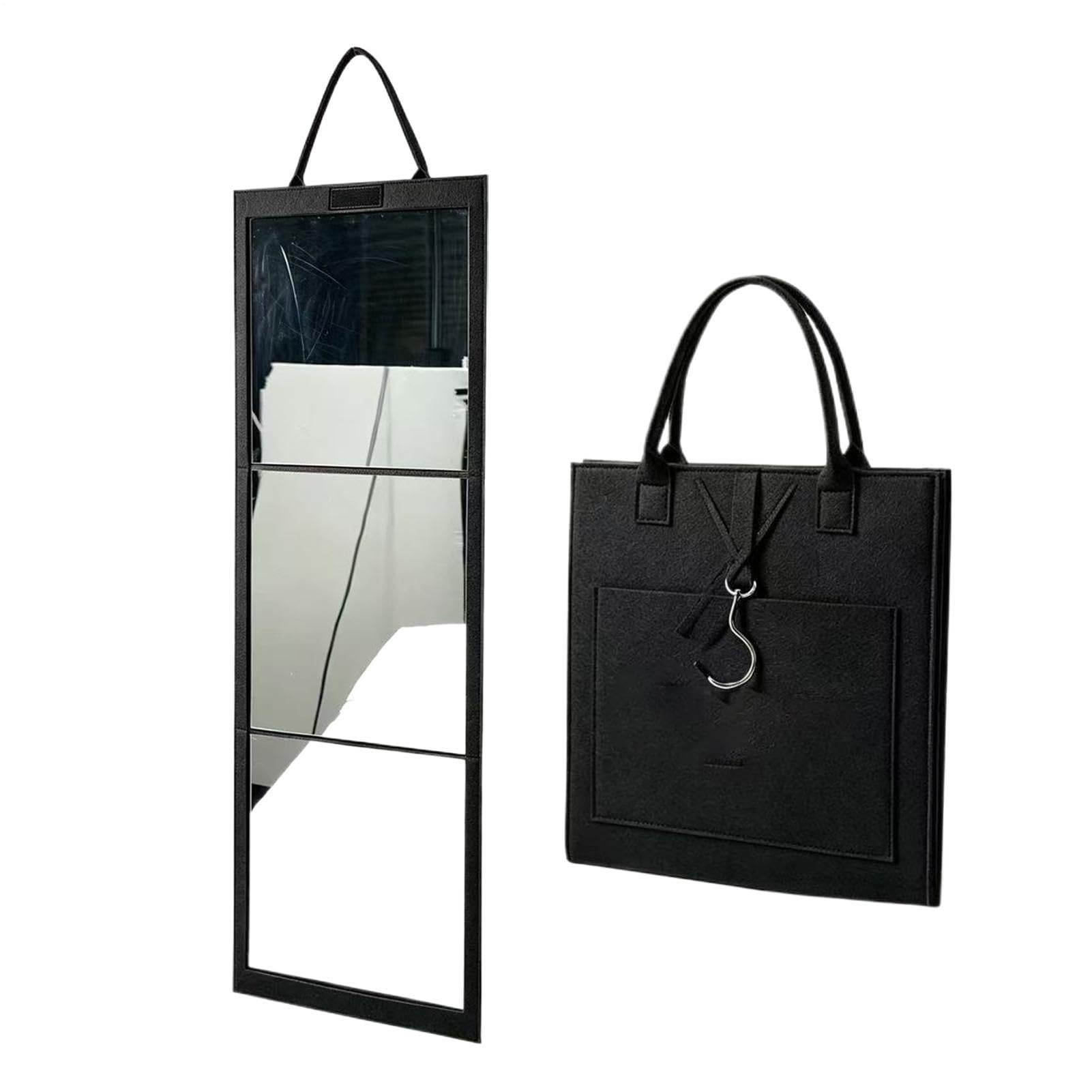 Foldable Mirror Full Length, Portable Acrylic Mirror For Travel Backstage