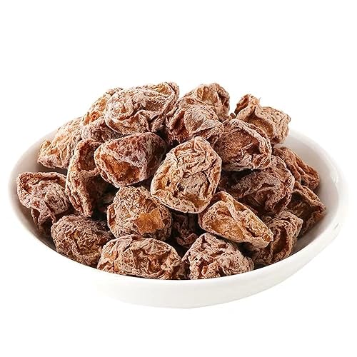 Ciruelas pasas en conserva, ciruelas secas agrias y dulces ciruelas japonesas conservadas bocadillos para mujeres embarazadas humedecen la garganta