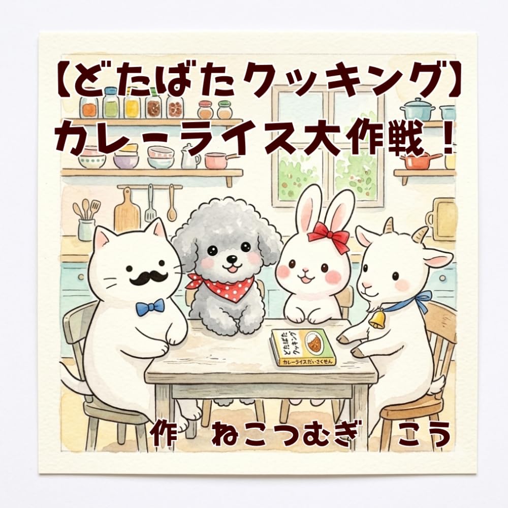 【どたばたクッキング】カレーライス大作戦！: (幼児向け絵本）