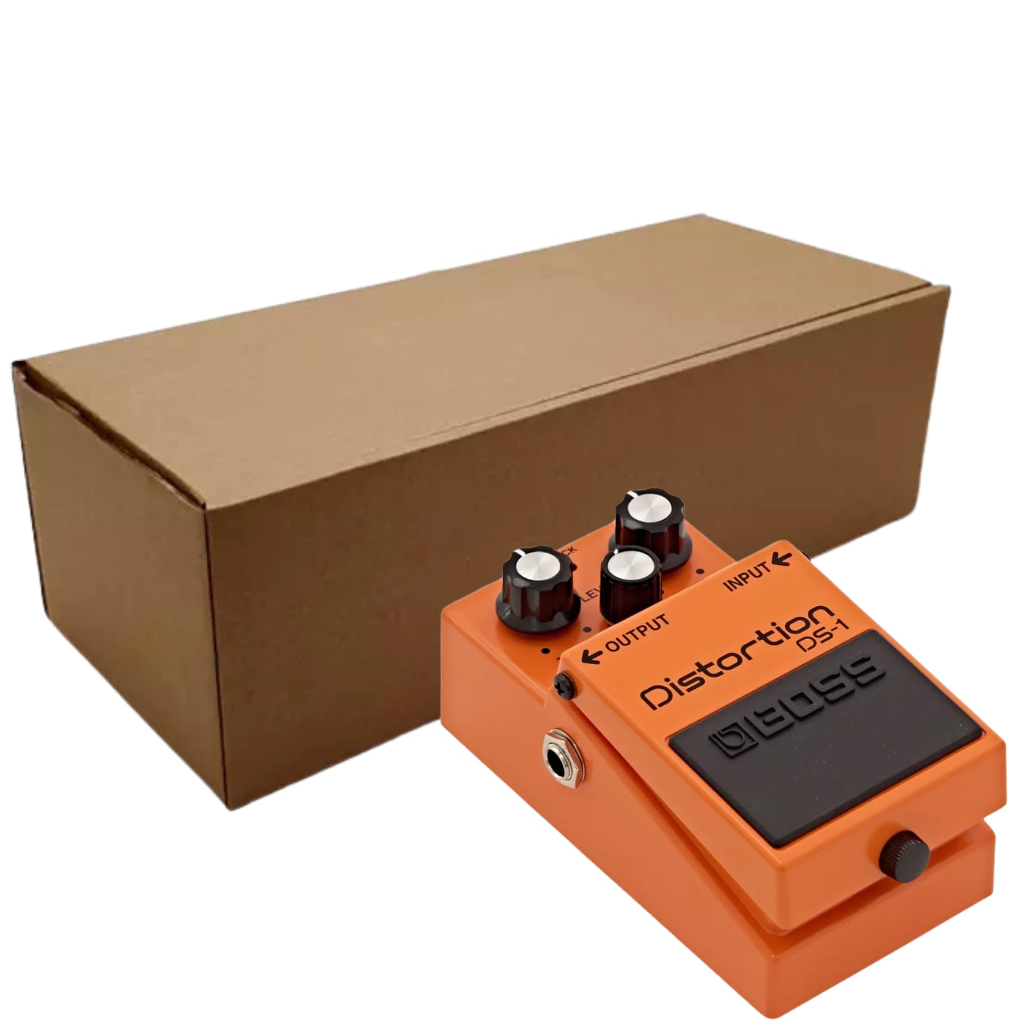 SelfHold Cardboard Guitar Pedal Shipping Box 140 x 85 x 80mm | Ideal For Acoustic & Electric Guitar Box - Postal Mailing Boxes UK (50)