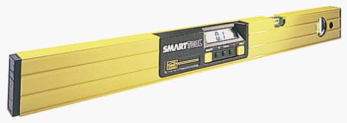 M-D Building Products92379 SMARTTOOL® 24 Inch Digital Level: Precision Measurement w/LCD Screen, Audible Alerts, Water Resistance, High Visibility, & Heavy-Duty Aluminum Frame - Includes Carry Case