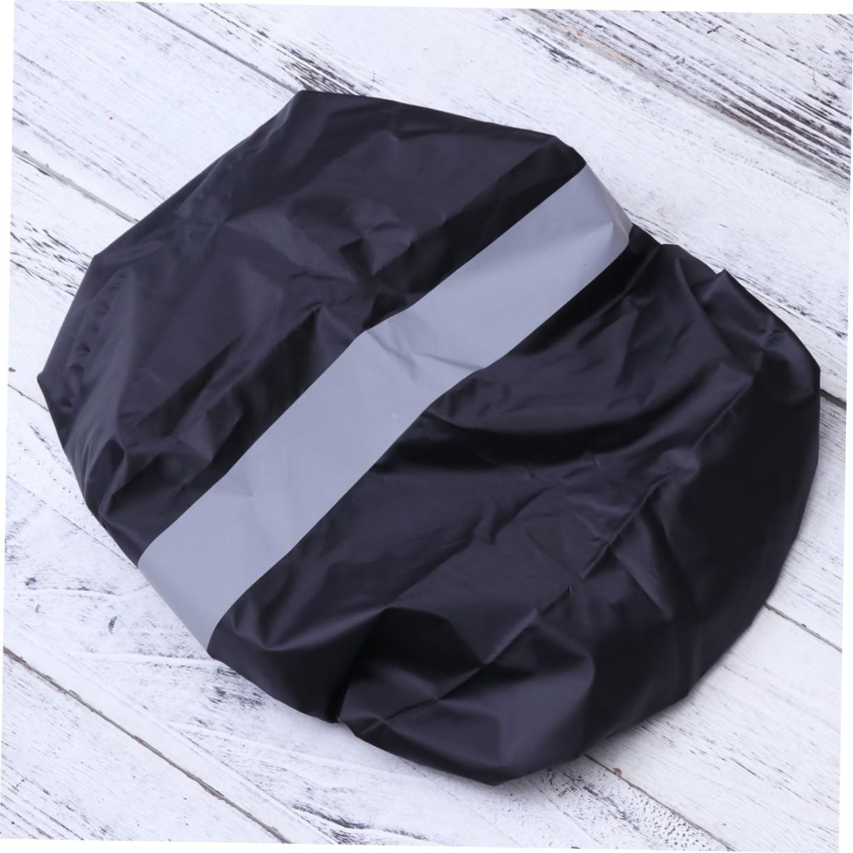Totority Backpack Rain Cover with Reflective Stripe Elastic Rim Lightweight Bag Cover for Hiking Camping Cycling Black