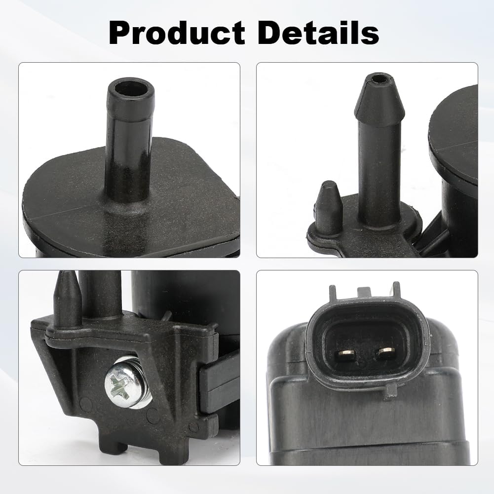 Vapor Canister Purge Solenoid Valve Compatible with Toyota Camry 2010-2017 2.5L L4, Venza 2009-2016 2.7L L4 Replacement for 258600V040