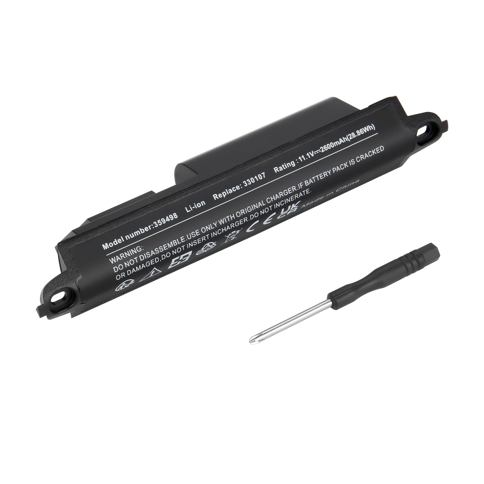 359495 Batteria per Bose SoundLink III 330105 330107 359498 330107A 359495 330105A Ersatzakku Bose SoundLink Bluetooth Mobile Speaker II 404600 11.1V 2600mAh
