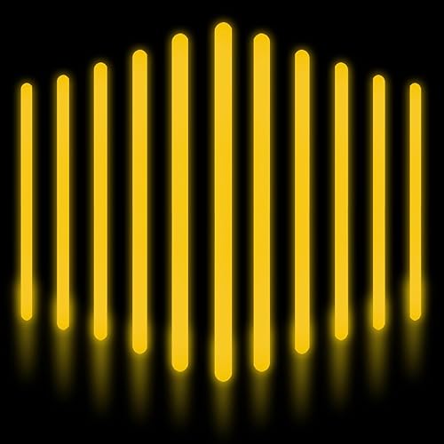 12 barras de luz de 14 pulgadas de grado industrial a granel de emergencia jumbo que brillan en la oscuridad, palillos brillantes grandes para