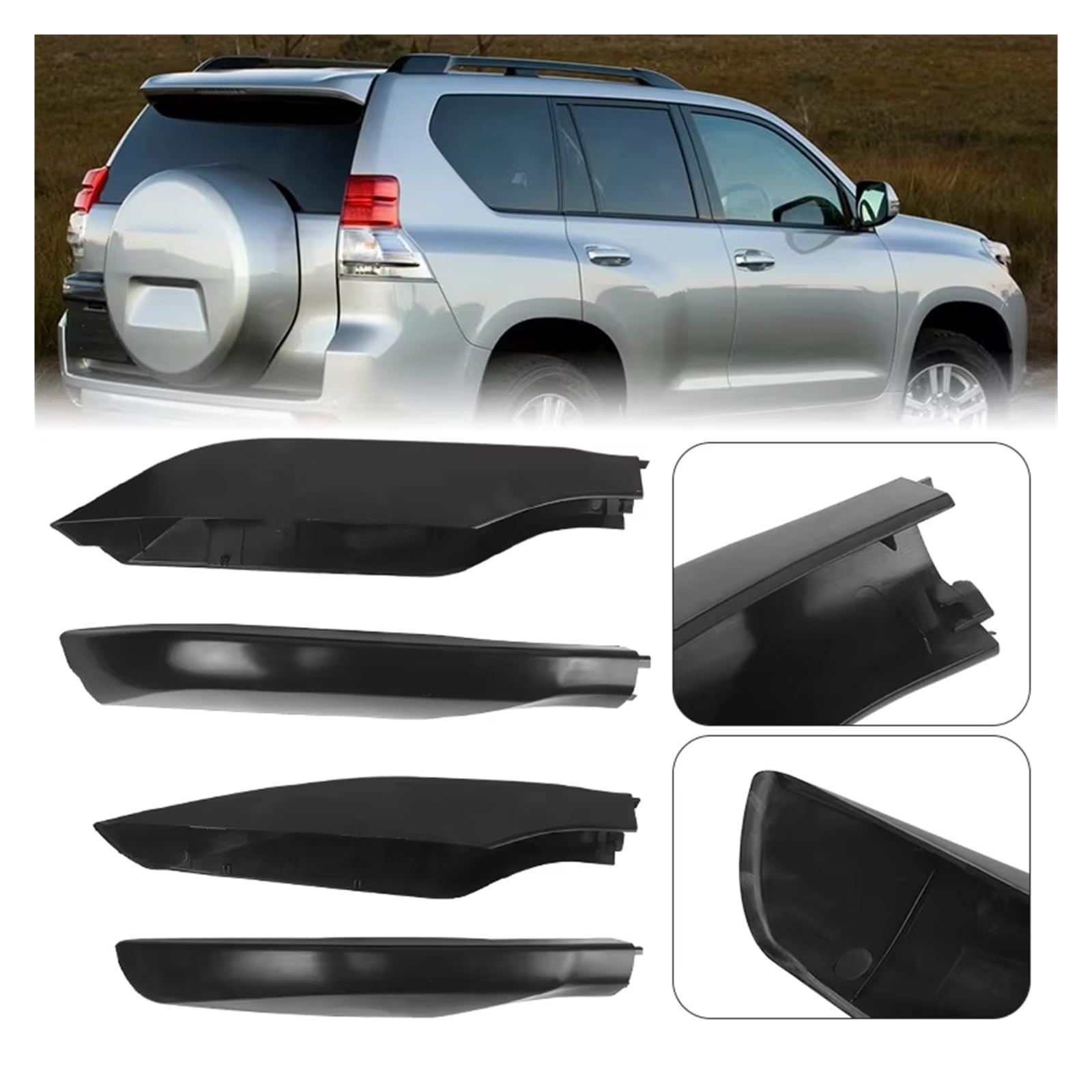 Barras Transversales De Techo Para Toyota Para Land Para Cruiser