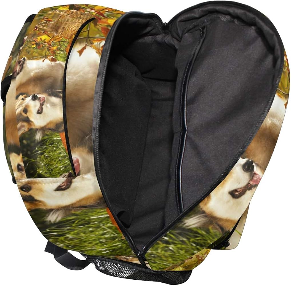 KoNsev Corgi Sac à Dos Léger Avec Cordon De Serrage Pour Homme