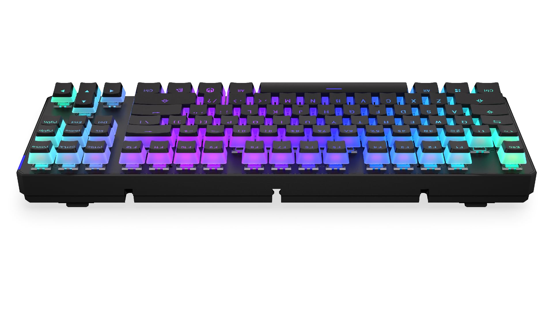 ENDORFY Thock TKL Wireless Red Pudding, tastiera meccanica TKL wireless, QWERTY, switch Kailh Box Red, retroilluminazione RGB, keycaps in PBT Pudding, EY5A119