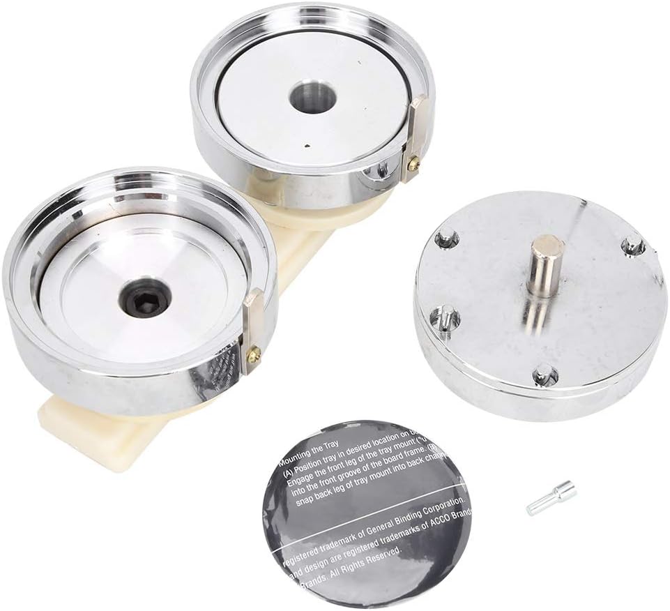 Tyenaza 75mm Mold, Aluminum Alloy Core Button Maker DIY Badge Making Machine Accessories