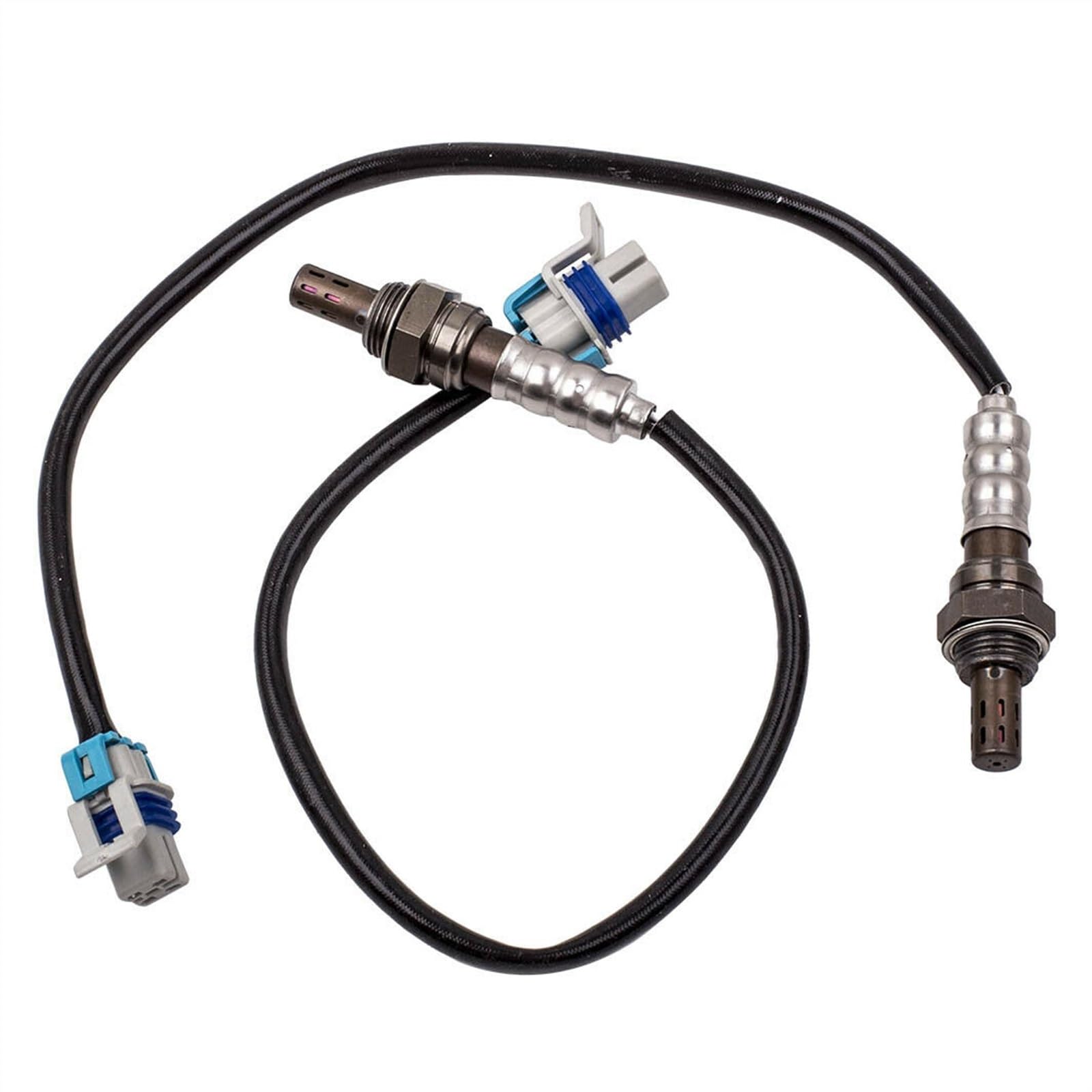 Capteur Lambda Compatible avec Chevrolet pour Avalanche pour Silverado pour Suburban pour Tahoe 12609457 12611165 92457789 4 Pièces Capteur D'oxygène O2 Voiture Capteur Rapport Air-Carburant