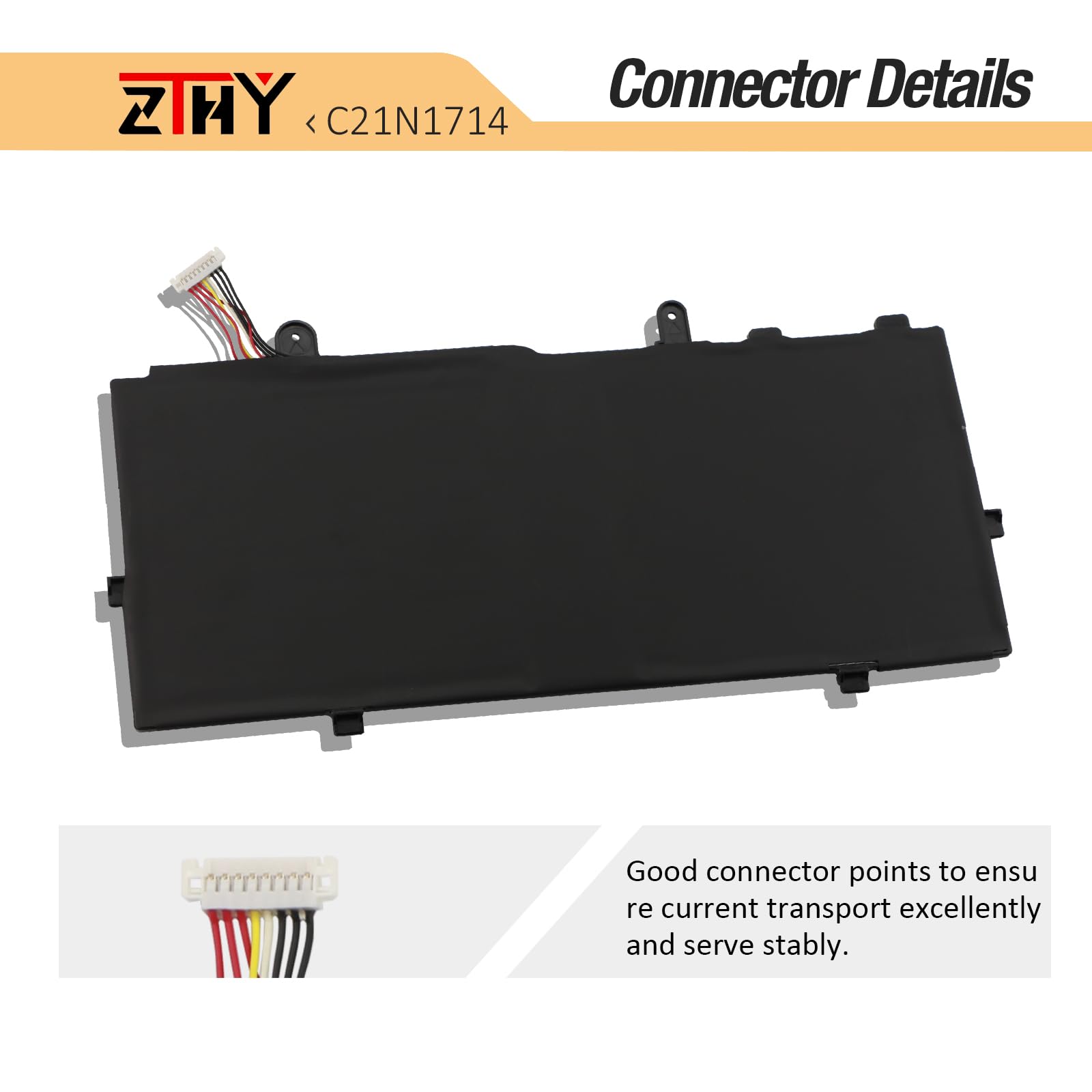 Amazon.com: ZTHY C21N1714 Laptop Battery Replacement for Asus