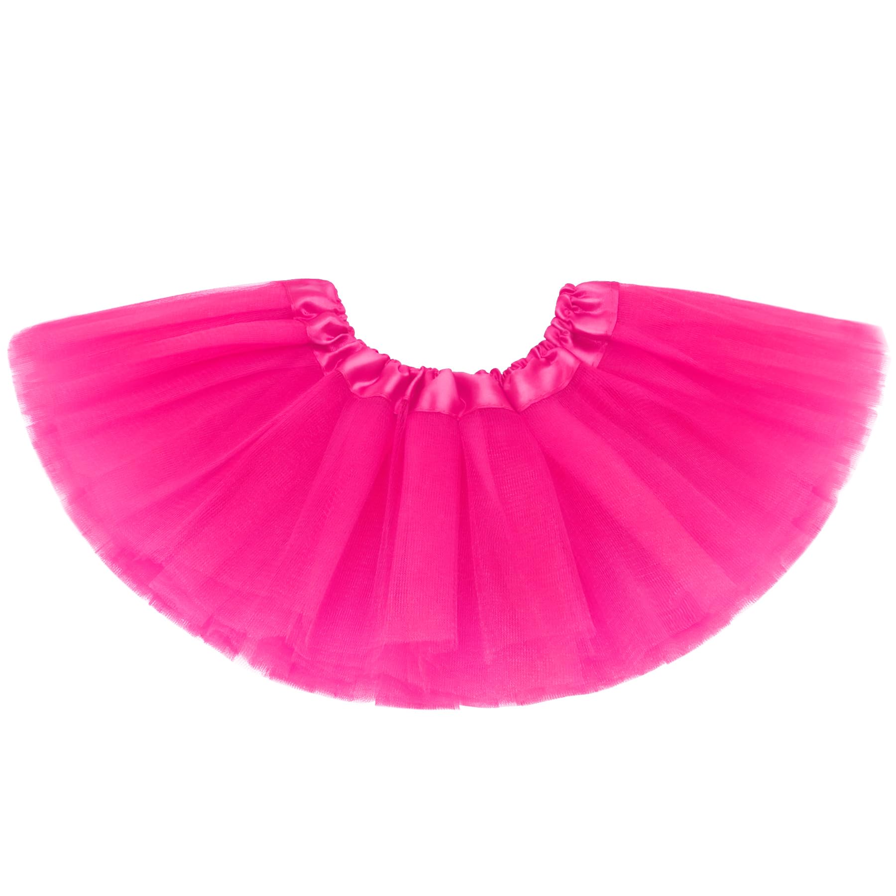 Toddler Tutus for Girls Baby Tutu 5 Layers Girls Tutu Skirt Kids Infant Tutu Girls Tulle Ballet Dance Tutu Skirt 0-8T