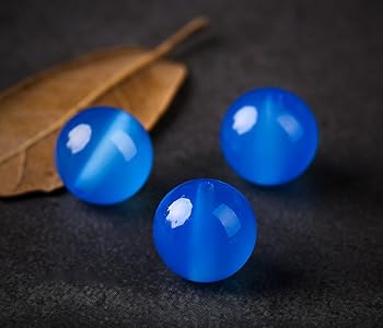 Amazon | [EasternStar] 7A ブルー アゲート パワーストーン Blue