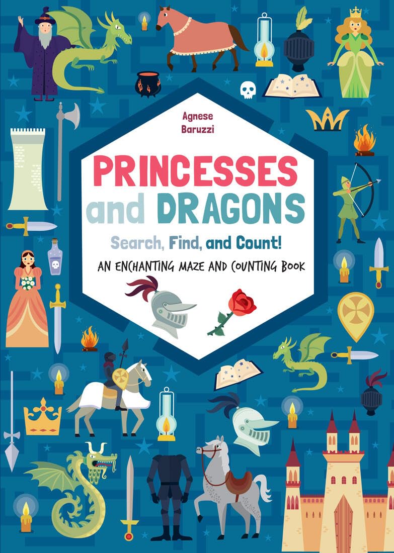 Princesses and Dragons : Search, Find and Count!