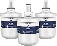 Glacier Fresh GF-03G Samsung DA29-00003G Replacement Water Filter 3-Pack - NSF42 Certified, Reduces 97.9% Chlorine