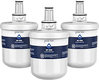 Replacement for DA29-00003G Water Filter, Compatible with Samsung* Aqua-Pure Plus, DA29-00003F, DA29-00003B, HAFCU1, RFG237AARS, FMS-1, RS22HDHPNSR, RSG257AARS, WSS-1, 3 Pack