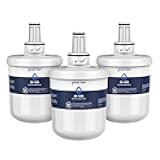 Replacement for DA29-00003G Water Filter, Compatible with Samsung* Aqua-Pure Plus, DA29-00003F, DA29-00003B, HAFCU1, RFG237AARS, FMS-1, RS22HDHPNSR, RSG257AARS, WSS-1, 3 Pack