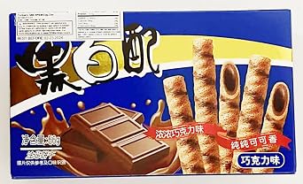 Biscuit,Chocolate Wafer Roll,Chocolate Flavor,56g,3 Pack