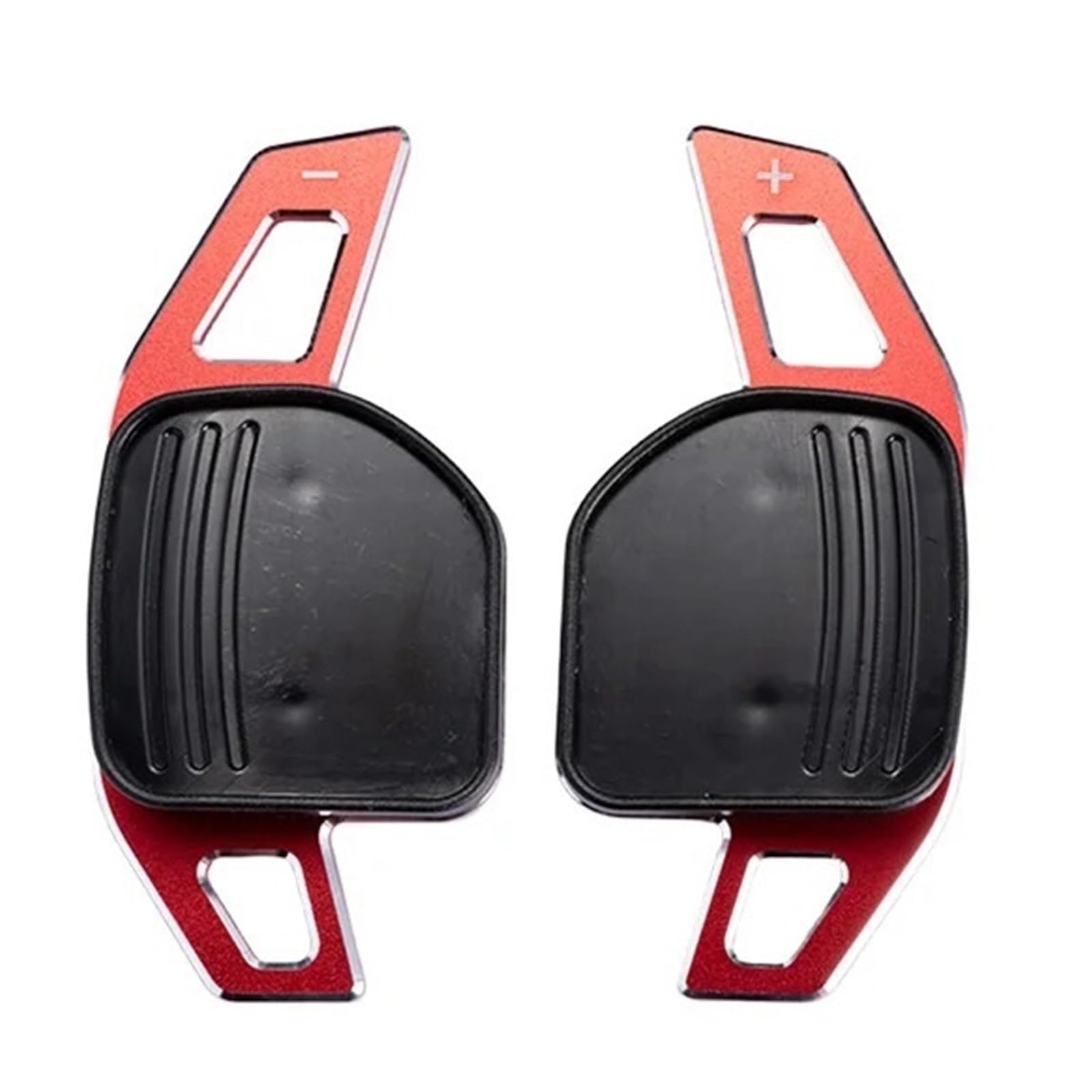 YAKISA Paddles Shift for A3 S3 8V for A4 S4 for A5 S5 B8.5 for A6 S6 for A7 S7 C7 for Q5 for Q7 2013-2016 Steering Wheel Paddle Shifter Extension Paddle Shifter(Fit Type B Red)