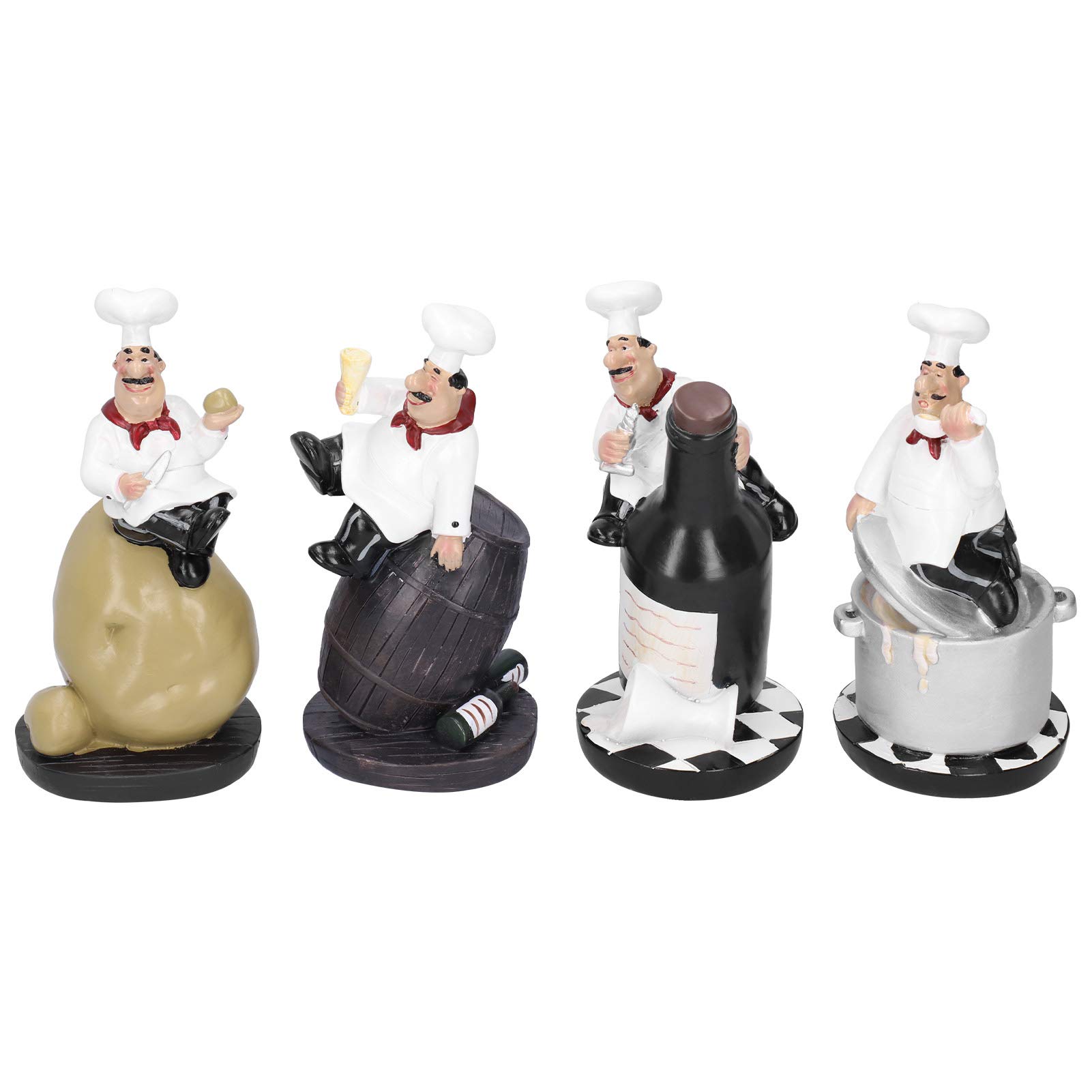 Statues parisiennes faites à la main en résine : rompez la monotonie de la cuisine