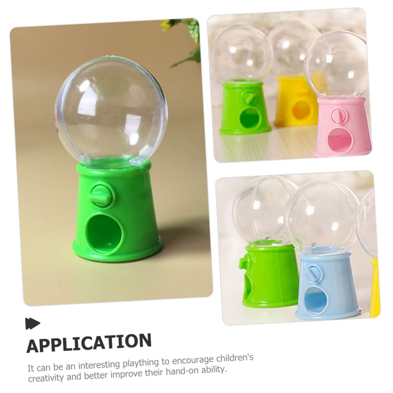 OFFSCH Adorable Bubblegum Machine Gumballs for Boys and Girls' Party Playtime Fun