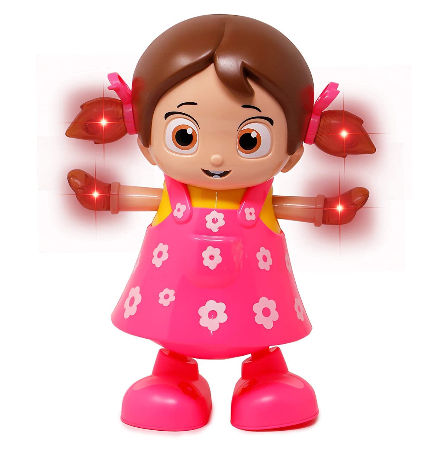 Dherik Tredworld Musical Dancing and Singing Doll with Bump & Go Action Flashing Light & Music for Kid Early Learning Educational Musical Plastic Toy for Kids - Multicolor (B09VT94S6S) Amazon Price History, Amazon Price Tracker
