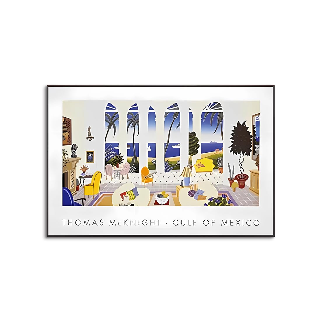 Amazon.co.jp: アート パネル トーマスマックナイトの南国風